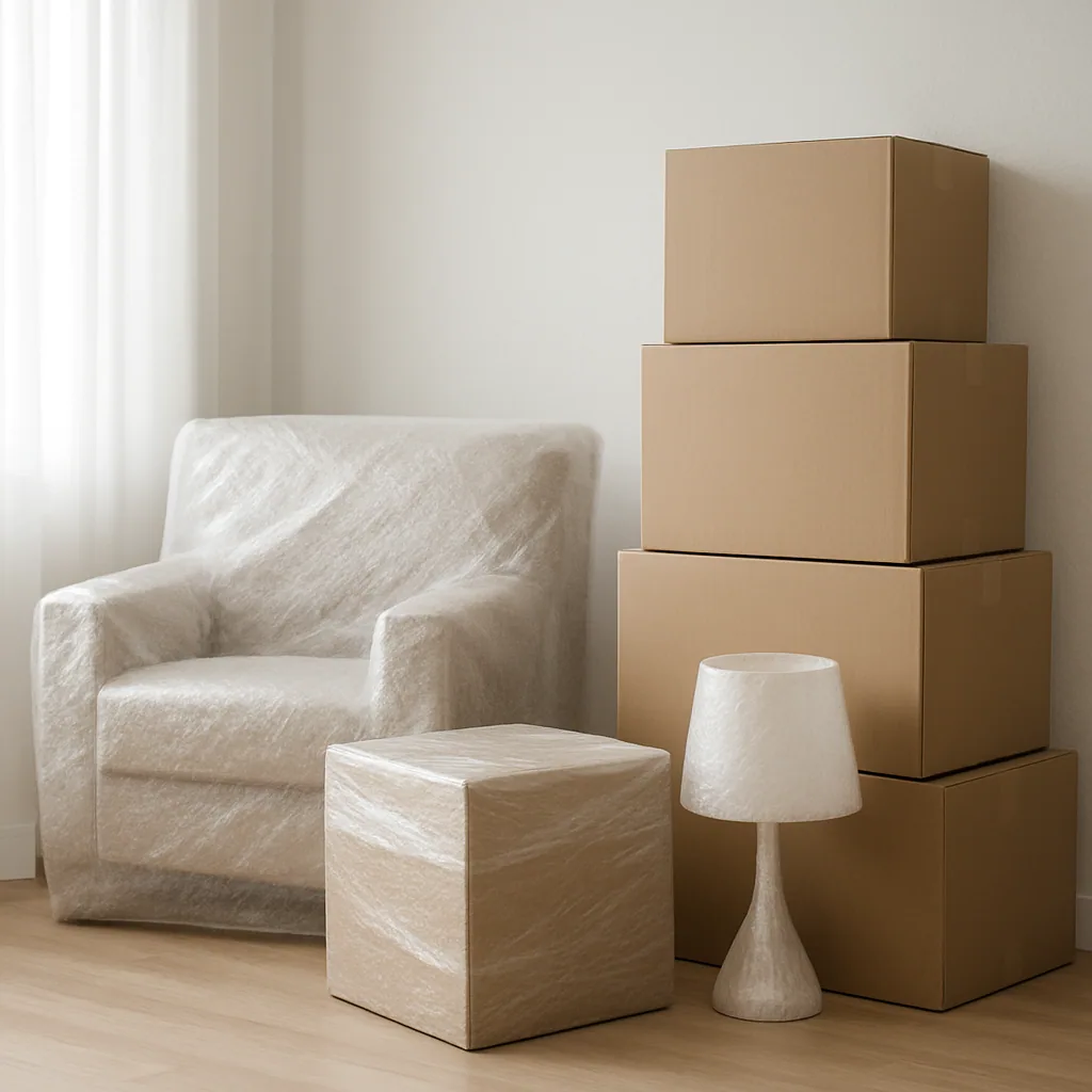 Personal belongings when relocating
